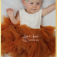Burnt Orange Sleeveless Flower Girl Dress – Daisy
