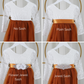 The Daisy - Burnt Orange Dress - Long Sleeve