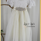 Junior Bridesmaid dress ivory