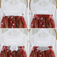Rust Floral Dress