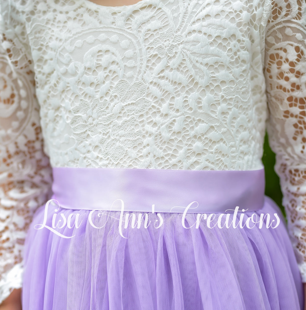 Bridesmaid sash 